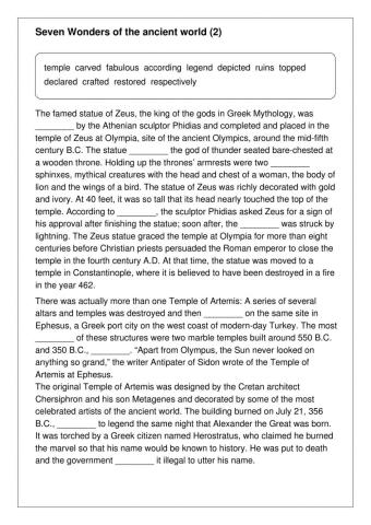 Seven Wonders of the Ancient World