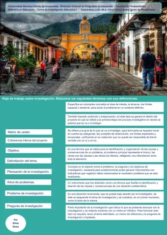 Preguntas de investigación