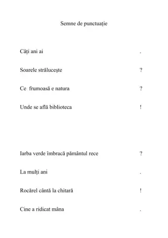 Semne de punctuație