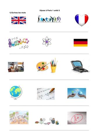 Ulysse à Paris unité 5