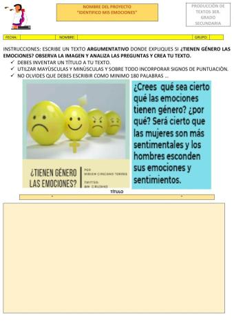 Producción de textos