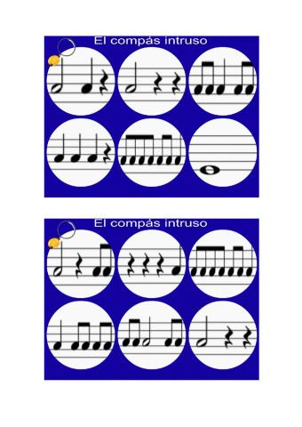 Encuentra el intruso