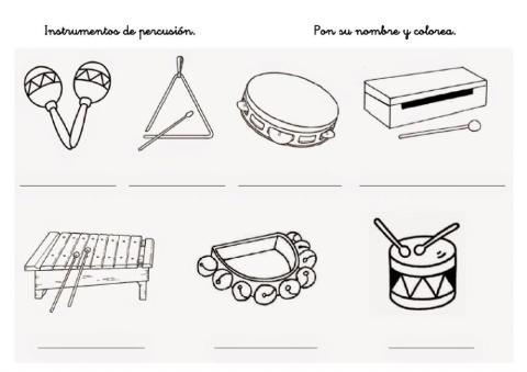 Instrumentos de percusión
