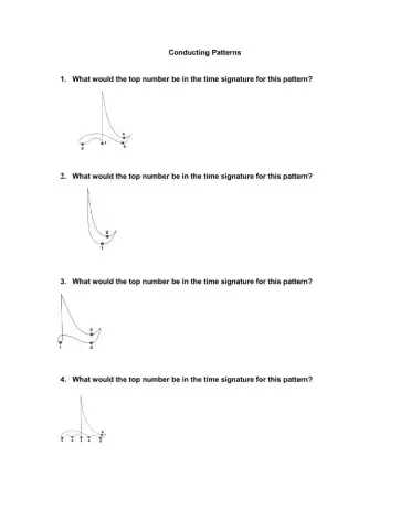 Conducting Worksheet