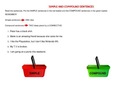 Simple vs. compound
