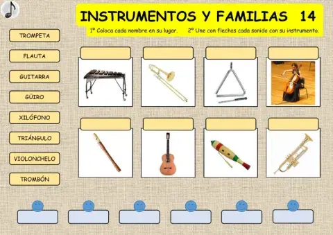 INSTRUMENTOS MUSICALES Y FAMILIAS 14