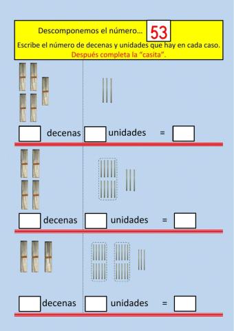 Descomposición del 53