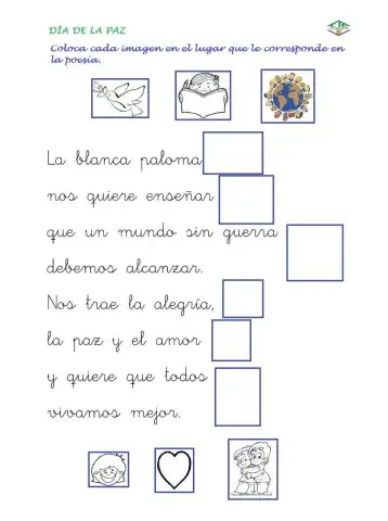 Poesía la paz