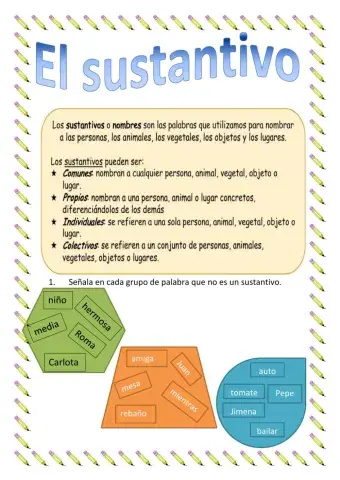 Sustantivo