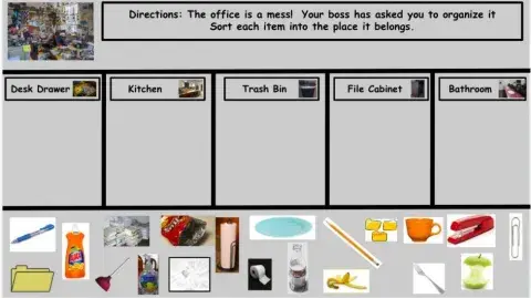 Office Ready Sorting Worksheet 1