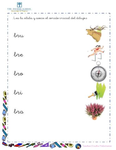 Sílabas trabadas br