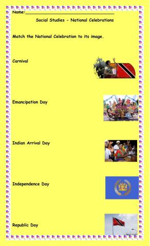 Trinidad and Tobago National Celebrations