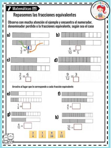 Fracciones Equivalentes