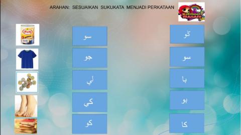 Perkataan Suku kata Terbuka