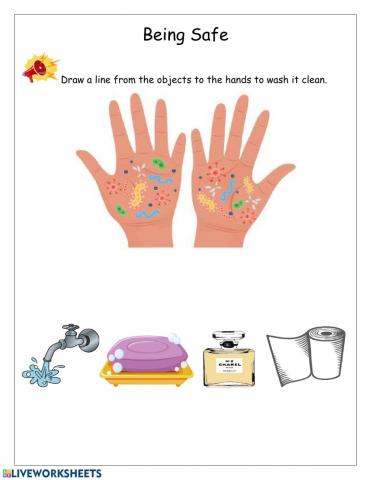 Washing hands