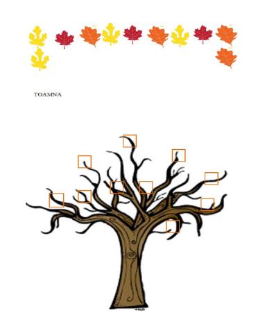 Copacul Toamnei