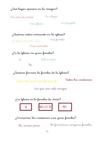 La Iglesia, la familia de Jesús