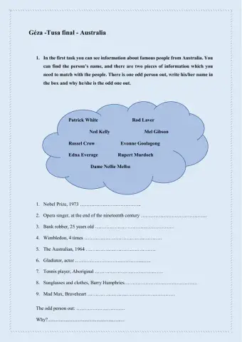 Géza Tusa Australia