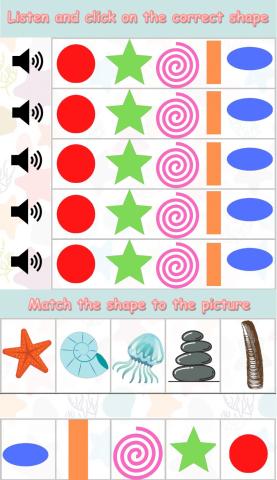 Shapes on the Seashore