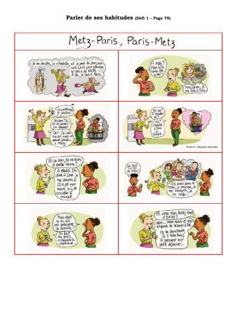 BD - Metz-Paris, Paris-Metz