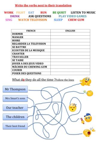 What do they do all the time?