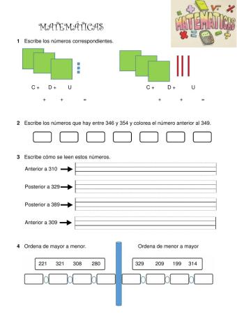 Matemáticas 2º Primaria