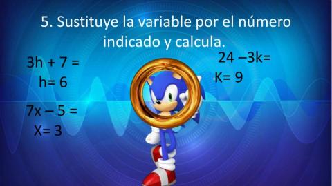 Sustituir variables