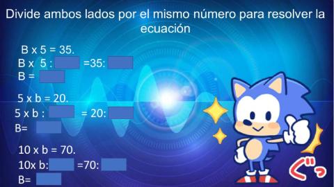 Multiplicación ecuaciones