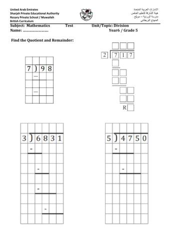 Long Division