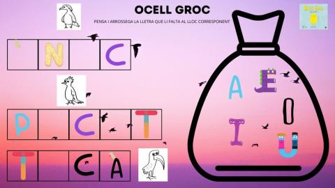 Conte: ocell groc