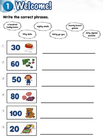 Module 1: Numbers 10-100 (Count by 10)