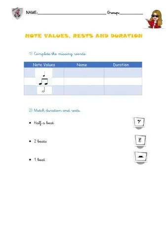 Note values