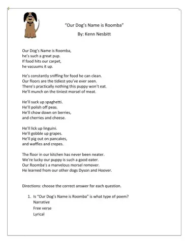 Our Dog's Name is Roomba