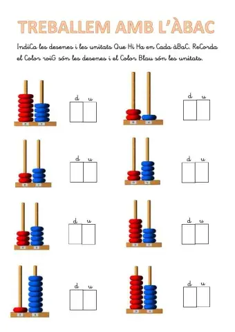 Treballem en l'àbac