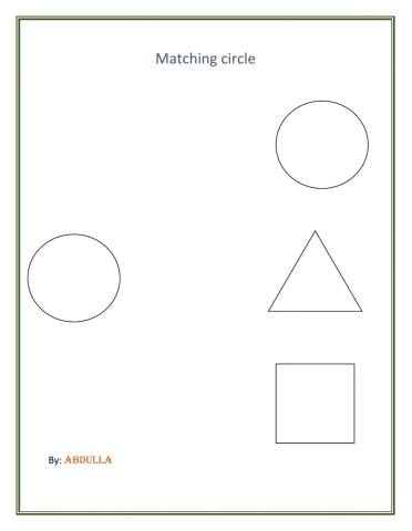 Match the circle