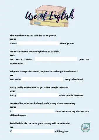 Use of English part 4