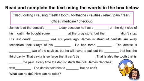 Dentist text