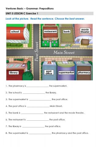 The School is on First Street