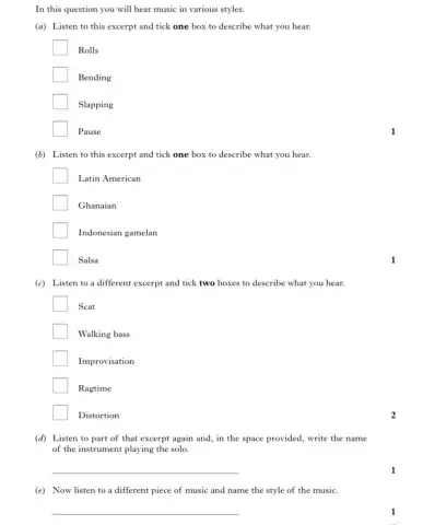 National 4 Practise Q2