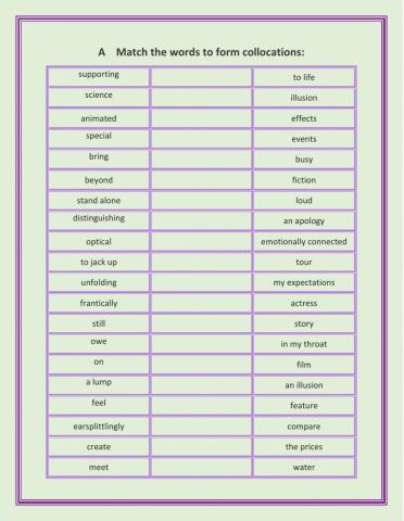 Collocations