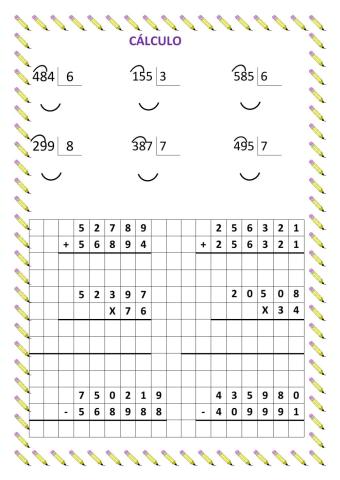 CALCULO PARA COMPLETAR