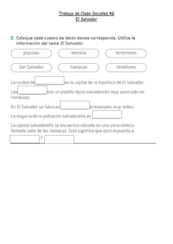 Sociales 4G-El Salvador