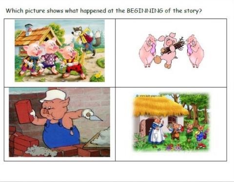 Story Elements Three LIttle Pigs 5