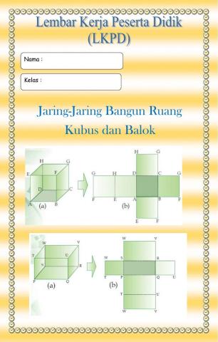 Jaring-Jaring Kubus dan Balok