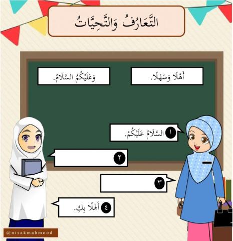 التَّعَارُفُ وَالتَّحِيَّاتُ