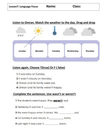 Unit 6 lesson 8