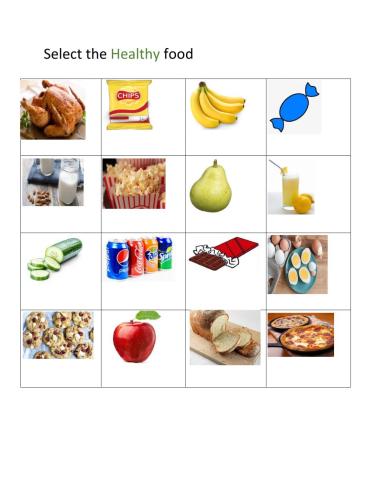 Healthy and unhealthy