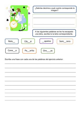 Alicia en el país de las maravillas