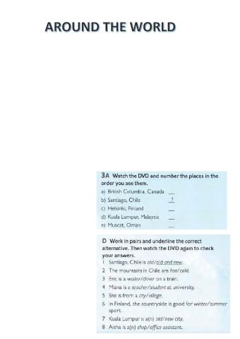 Speak out starter unit 1