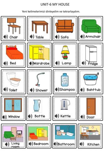 My House Worksheets